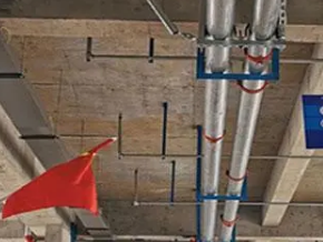 桐柏管廊支架的安装方法